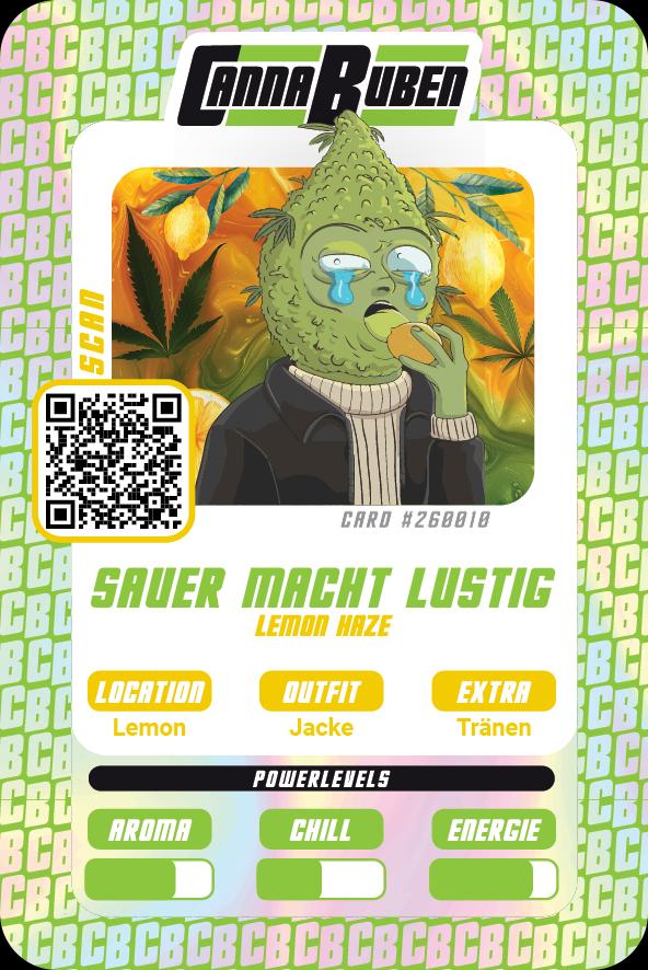 Cannabuben strain card
